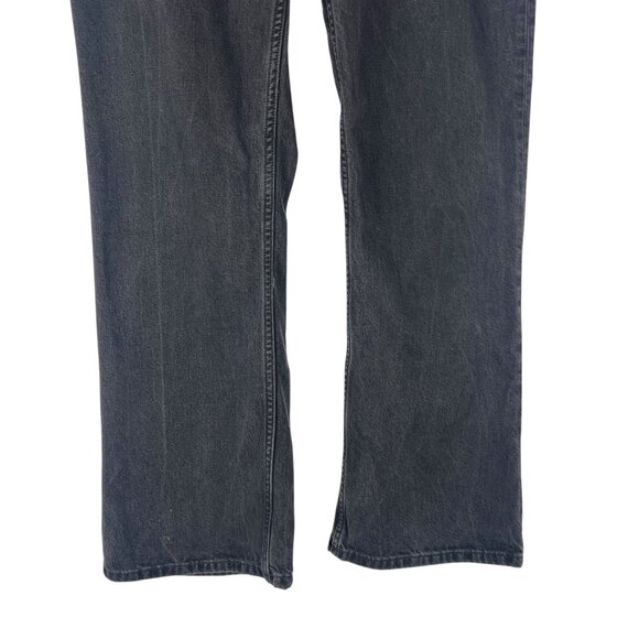 Everlane Women's The Slouched Bootcut Jean in Washed Black Relaxed Denim Size 29 - Picture 4 of 13